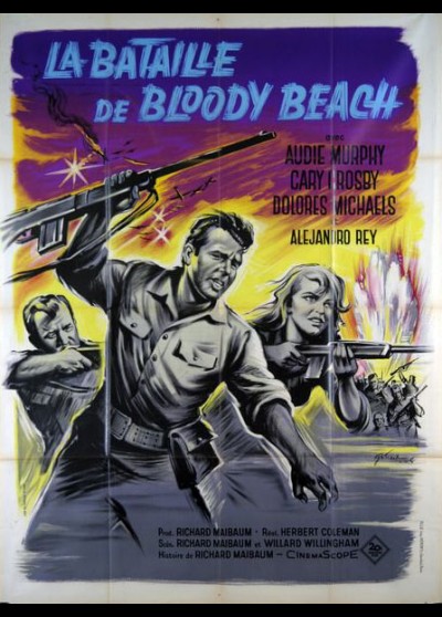 affiche du film BATAILLE DE BLOODY BEACH (LA)