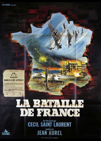 affiche du film BATAILLE DE FRANCE (LA)