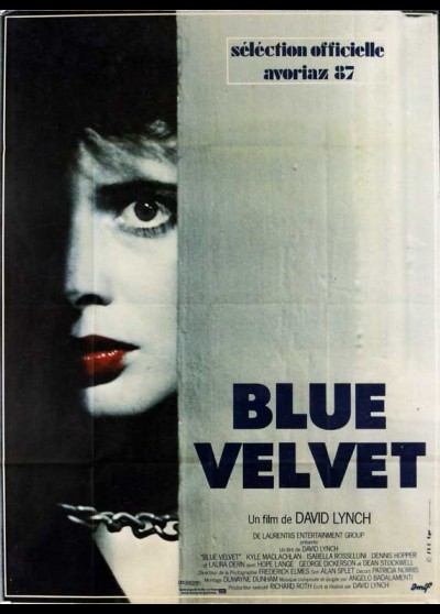 affiche du film BLUE VELVET