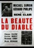 affiche du film BEAUTE DU DIABLE (LA)