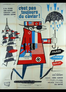 affiche du film C'EST PAS TOUJOURS DU CAVIAR