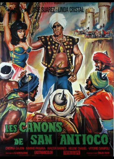 affiche du film CANONS DE SAN ANTIOGO (LES)