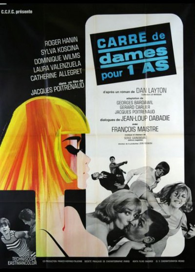 CARRE DE DAMES POUR UN AS movie poster