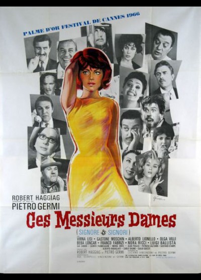 affiche du film CES MESSIEURS DAMES