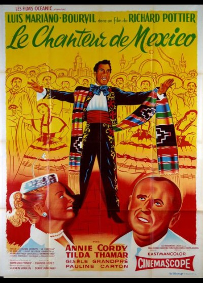 affiche du film CHANTEUR DE MEXICO (LE)