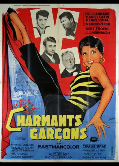 affiche du film CHARMANTS GARCONS