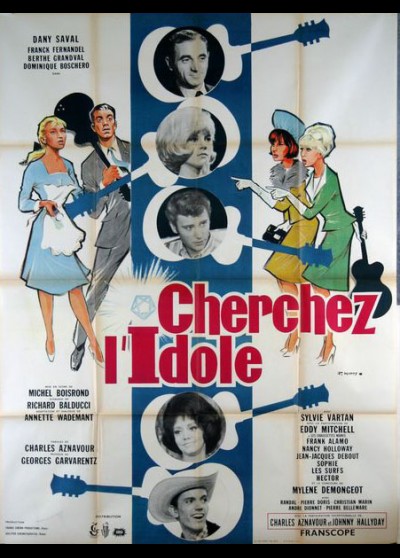 affiche du film CHERCHEZ L'IDOLE