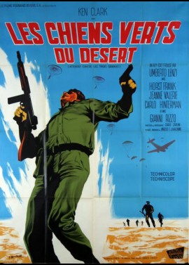 affiche du film CHIENS VERTS DU DESERT (LES)