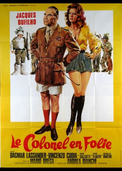 affiche du film COLONEL EN FOLIE (LE)