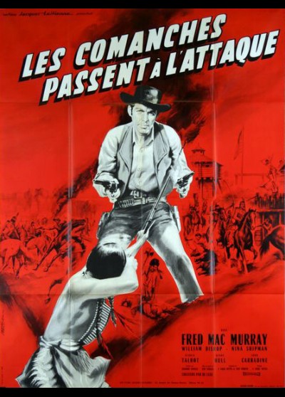 affiche du film COMANCHES PASSENT A L'ATTAQUE (LES)