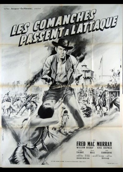 affiche du film COMANCHES PASSENT A L'ATTAQUE (LES)