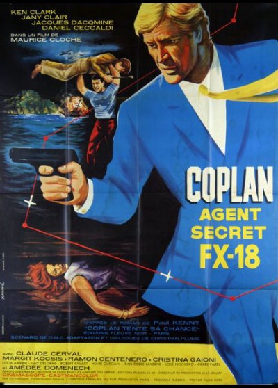 COPLAN AGENT SECRET FX 18 movie poster