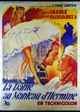 affiche du film DAME AU MANTEAU D'HERMINE (LA)