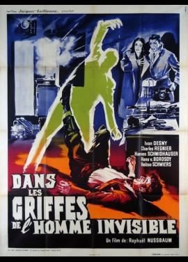 affiche du film DANS LES GRIFFES DE L'HOMME INVISIBLE