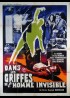 affiche du film DANS LES GRIFFES DE L'HOMME INVISIBLE