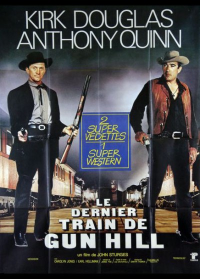 LAST TRAIN FROM GUN HILL movie poster