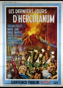 affiche du film DERNIERS JOURS D'HERCULANUM