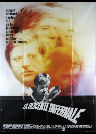 affiche du film DESCENTE INFERNALE (LA)