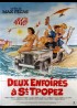 affiche du film DEUX ENFOIRES A SAINT TROPEZ