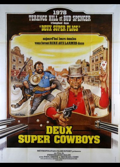 DEUX SUPER COWBOYS movie poster