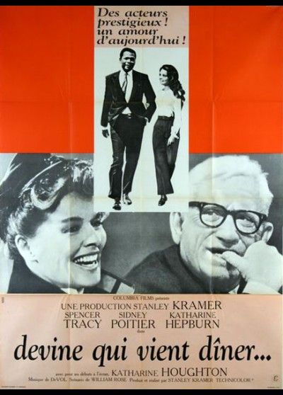 GUESS WHO'S COMING TO DINNER movie poster