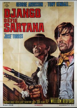 affiche du film DJANGO DEFIE SARTANA