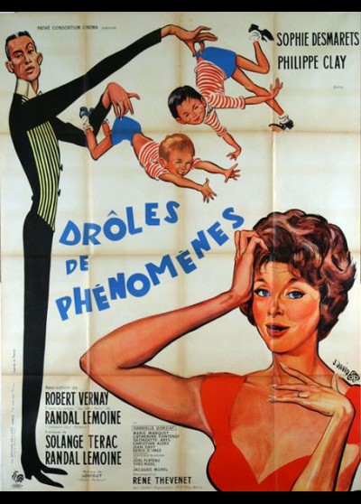 affiche du film DROLES DE PHENOMENES