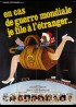 EN CAS DE GUERRE MONDIALE JE FILE A L'ETRANGER movie poster