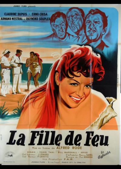 affiche du film FILLE DE FEU (LA)