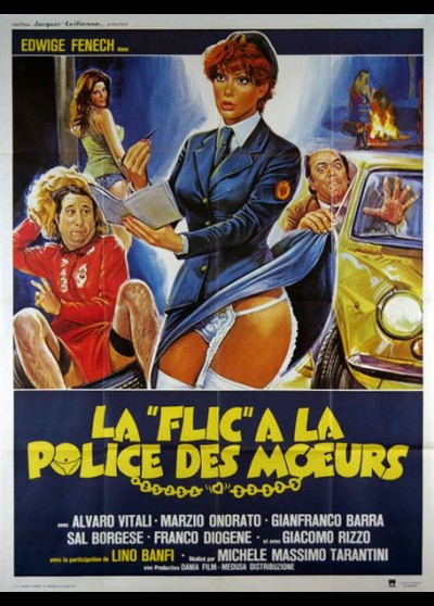 affiche du film FLIC A LA POLICE DES MOEURS (LA)