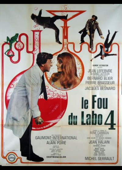 affiche du film FOU DU LABO QUATRE (LE)