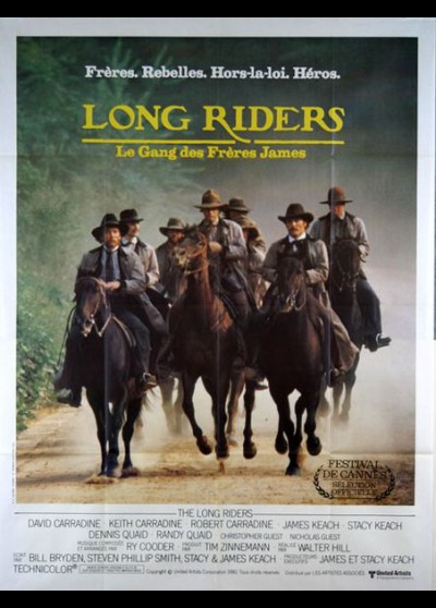 LONG RIDERS (THE) movie poster
