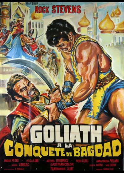 affiche du film GOLIATH A LA CONQUETE DE BAGDAD