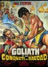 affiche du film GOLIATH A LA CONQUETE DE BAGDAD