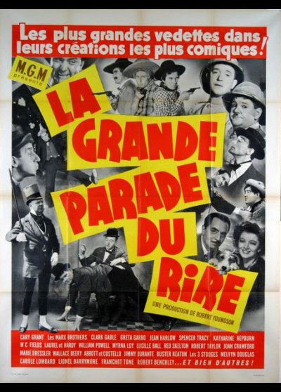 BIG PARADE OF COMEDY (THE) movie poster