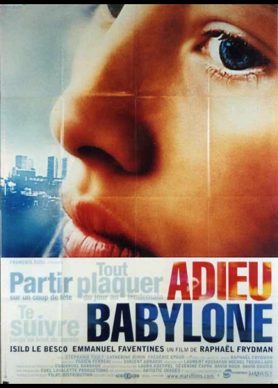 affiche du film ADIEU BABYLONE