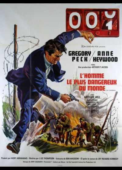 affiche du film HOMME LE PLUS DANGEREUX DU MONDE (L')