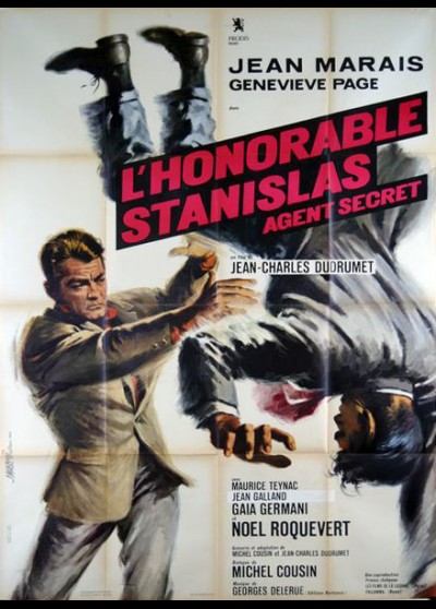 affiche du film HONORABLE STANISLAS AGENT SECRET (L')