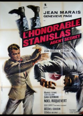 affiche du film HONORABLE STANISLAS AGENT SECRET (L')