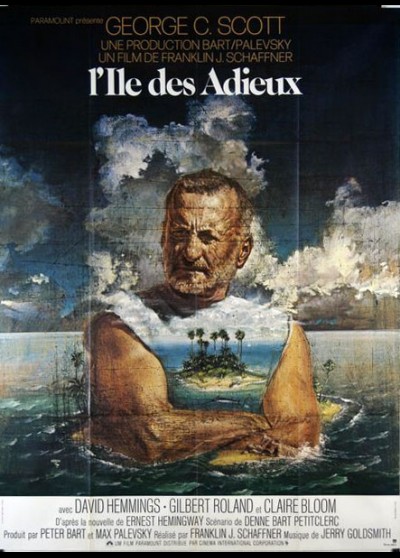 ISLAND IN THE STREAM movie poster