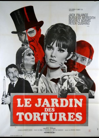 affiche du film JARDIN DES TORTURES (LE)