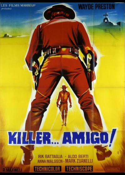 affiche du film KILLER AMIGO