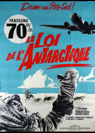 affiche du film LOI DE L'ANTARCTIQUE (LA)