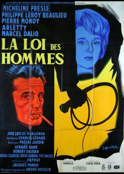 LOI DES HOMMES (LA) movie poster