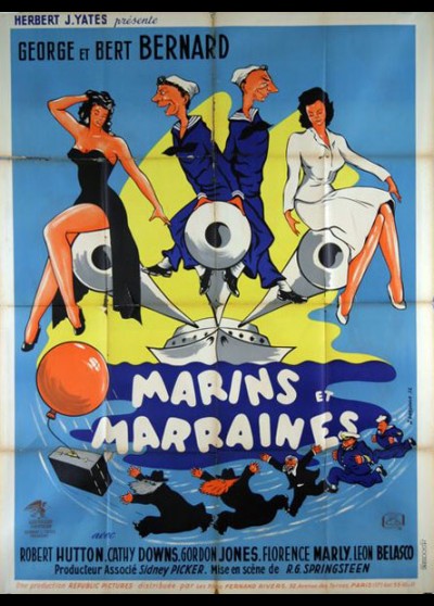 affiche du film MARINS ET MARRAINES