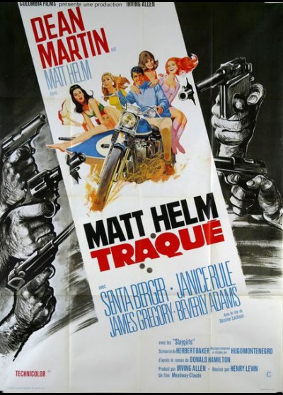 affiche du film MATT HELM TRAQUE