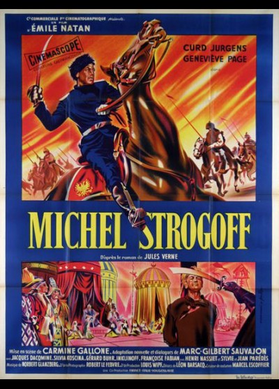 MICHEL STROGOFF movie poster