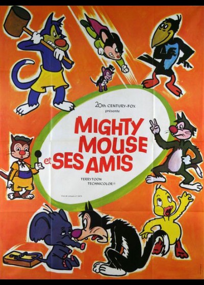 affiche du film MIGHTY MOUSE ET SES AMIS