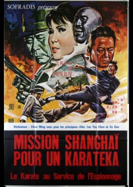 affiche du film MISSION SHANGHAI POUR UN KARATEKA