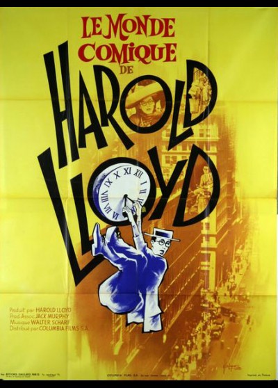 affiche du film MONDE COMIQUE DE HAROLD LLOYD (LE)